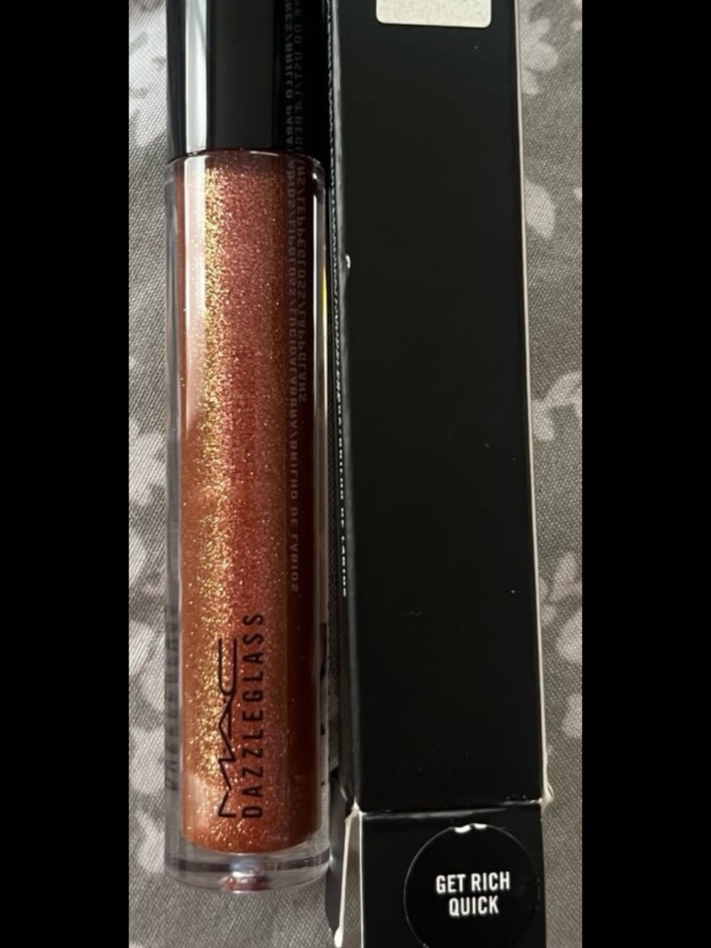 MAC Lip Gloss - Get Rich Quick (Bronze Shimmer) LIMITED EDITION